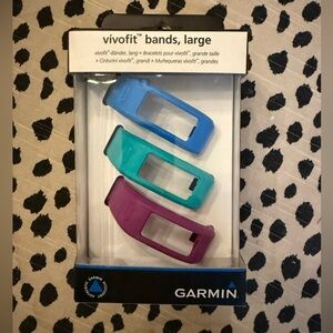 Garmin Vivofit Bands Pack of 3 Sz Large